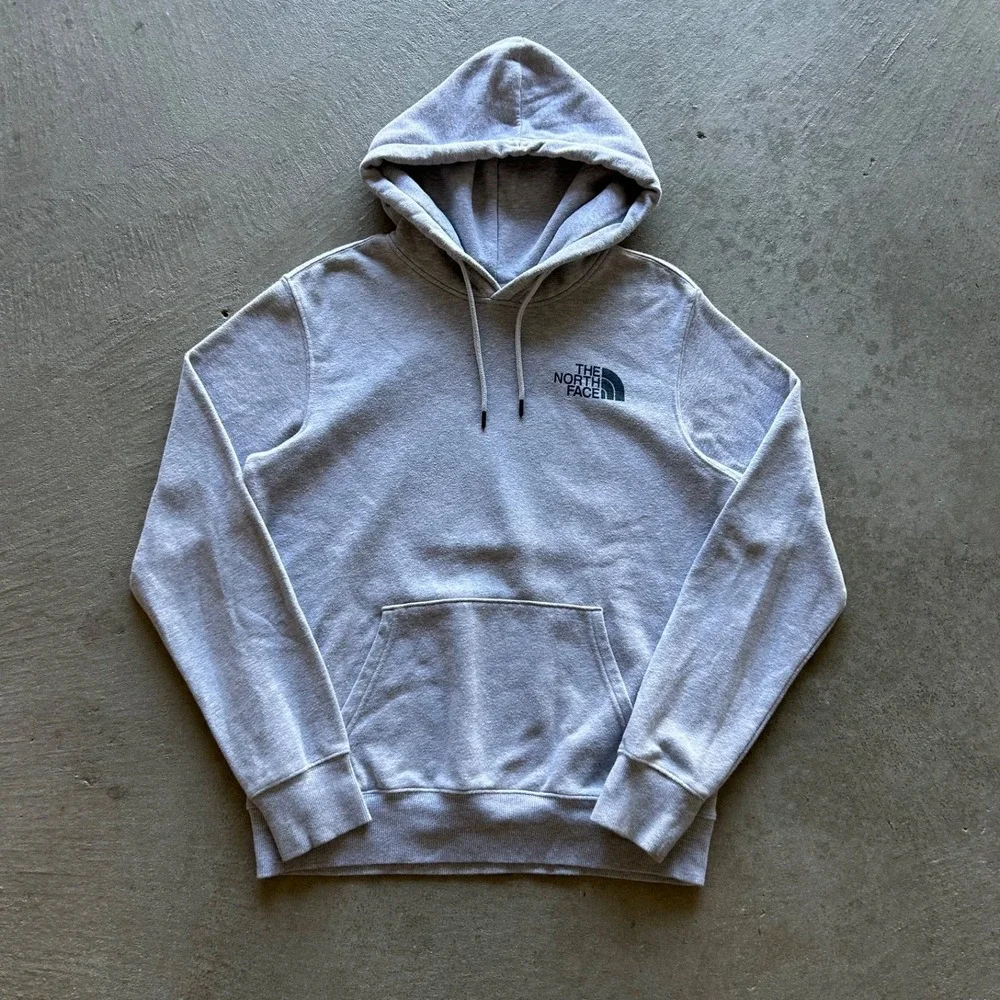 The North Face Sweatshirt Mens‎ Size Small Gray Hoodie TNF Outdoor Hiking